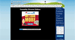 Desktop Screenshot of causalitygame.com